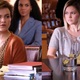 Chiara Aurelia as Jeanette; Olivia Holt as Kate in Cruel Summer’s finale
